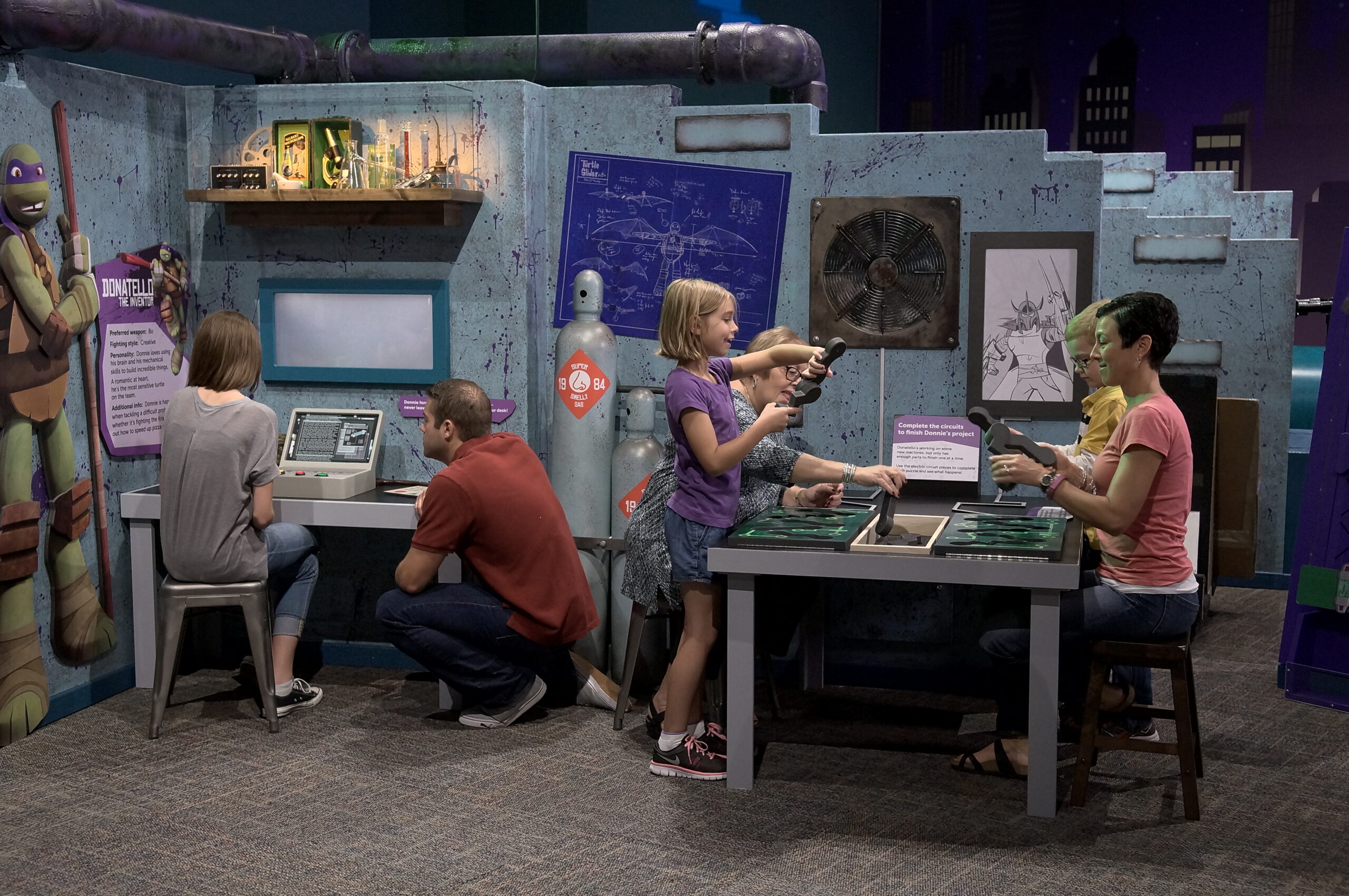 TMNT exhibit