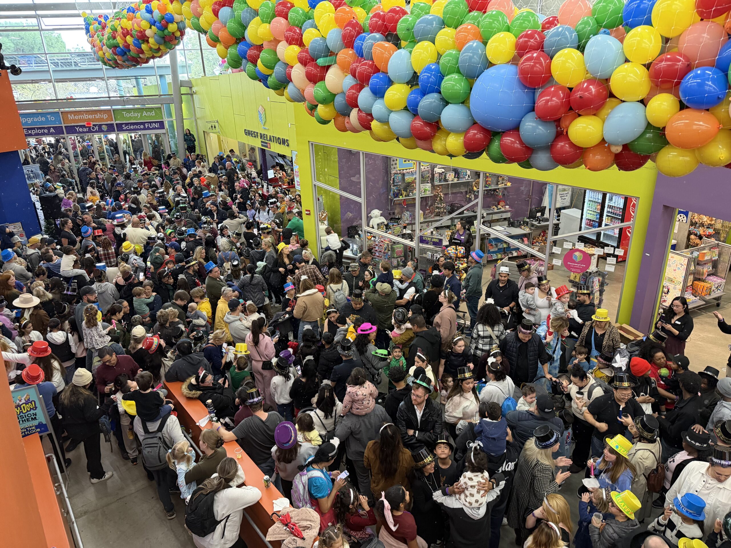 Noon Year's Eve event at Discovery Cube Los Angeles 2025
